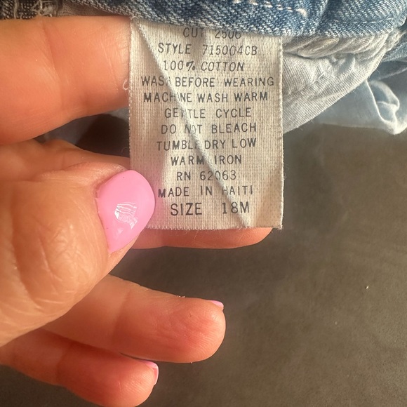 Toddler’s Carters Jeans size 18 months - Picture 5 of 5